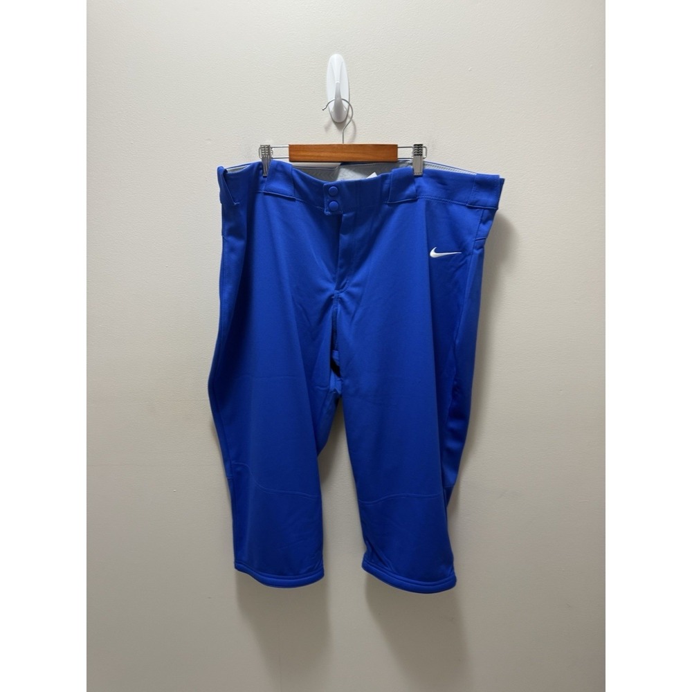 Nike Team Vapor Women's Softball Pants XXL Royal Blue Knicker NWT